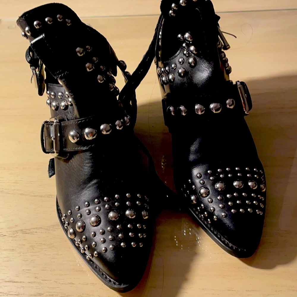 Kurt Geiger Studded Ankle Boots Size 6